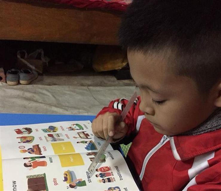 “Cho thầy gửi lời cảm ơn tới cha mẹ em...“