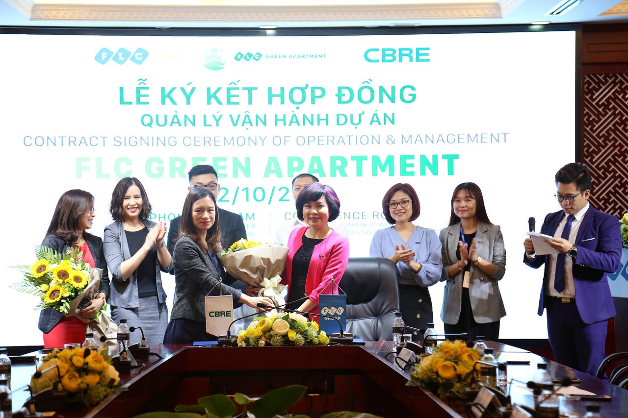 Phối hợp với CBRE, FLC Green Apartment sẵn sàng bàn giao những căn hộ đầu tiên
