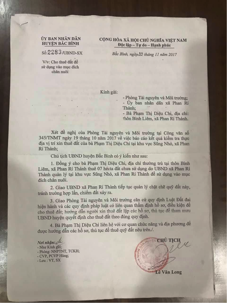 Bình Thuận: UBND và huyện ủy Bắc Bình có “Trống đánh xuôi, kèn thổi ngược”? 