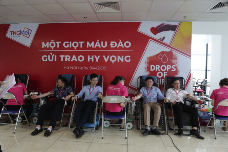 TNG Holdings Vietnam tổ chức Ngày hội hiến máu