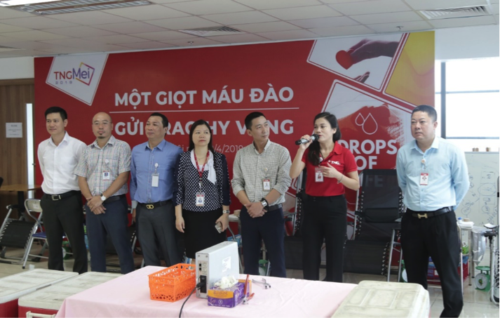 TNG Holdings Vietnam tổ chức Ngày hội hiến máu