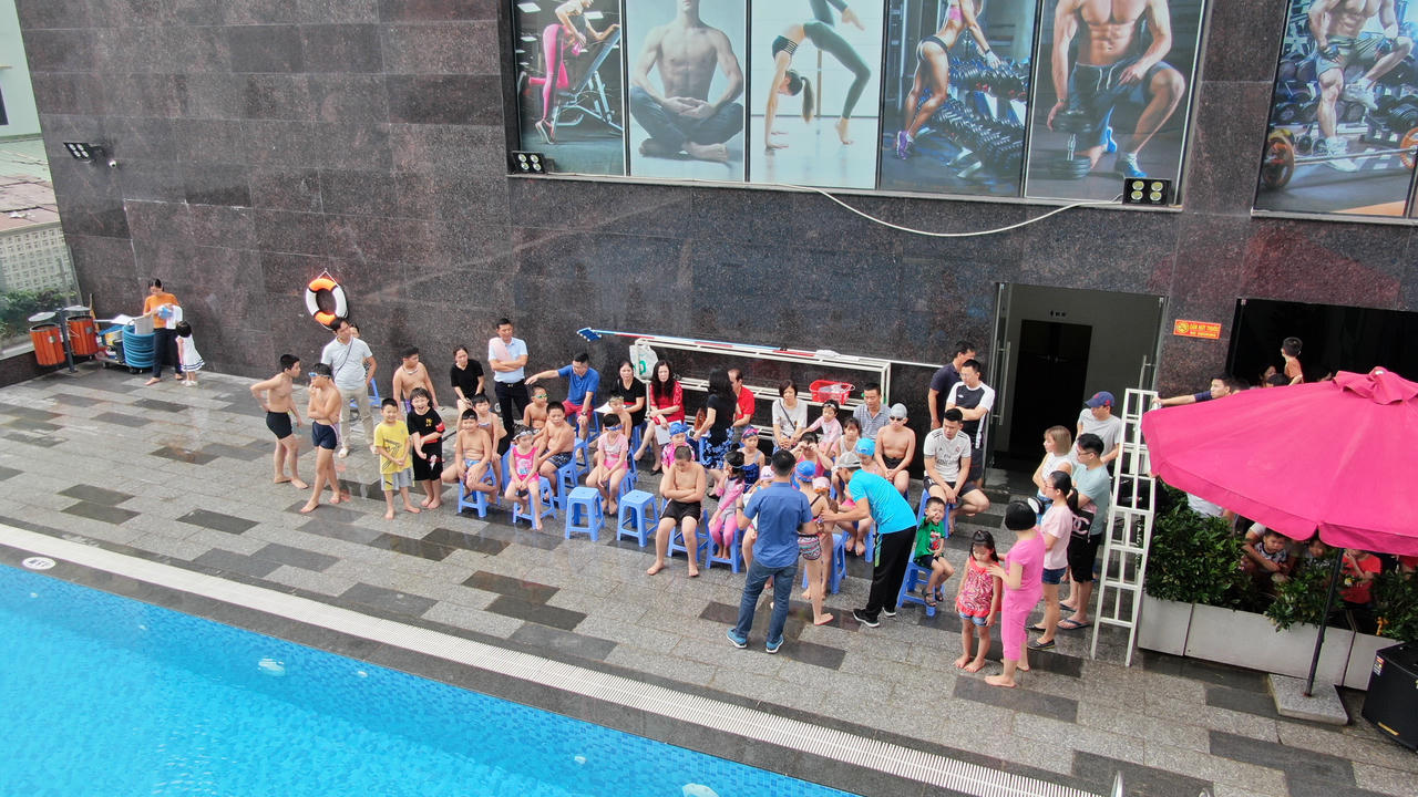 Sôi nổi Giải bơi Cư dân nhí Five Star Garden 2019