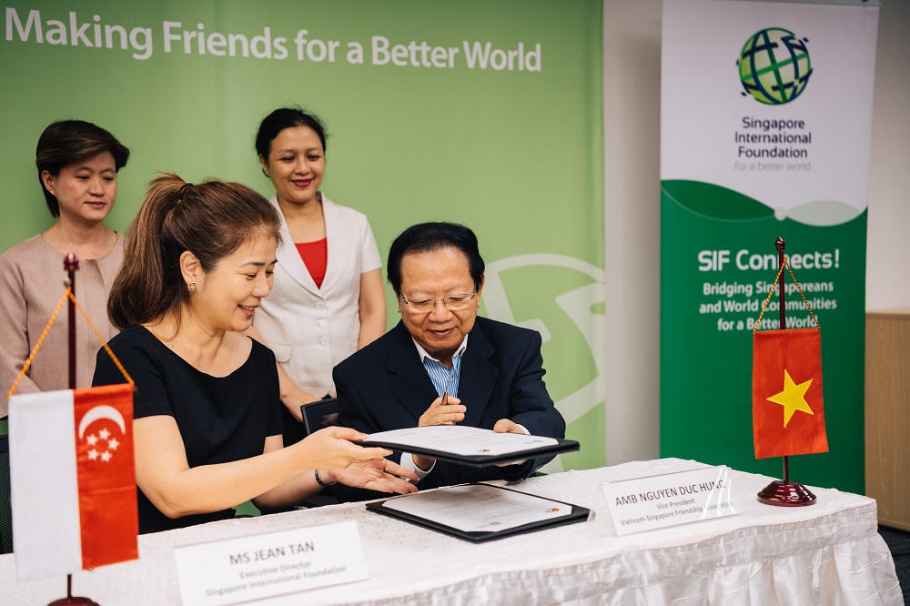 Tiếp tục đẩy mạnh quan hệ đối tác giữa Quỹ Quốc tế Singapore (SIF) và Hội Hữu nghị Việt Nam – Singapore (VSFA) 