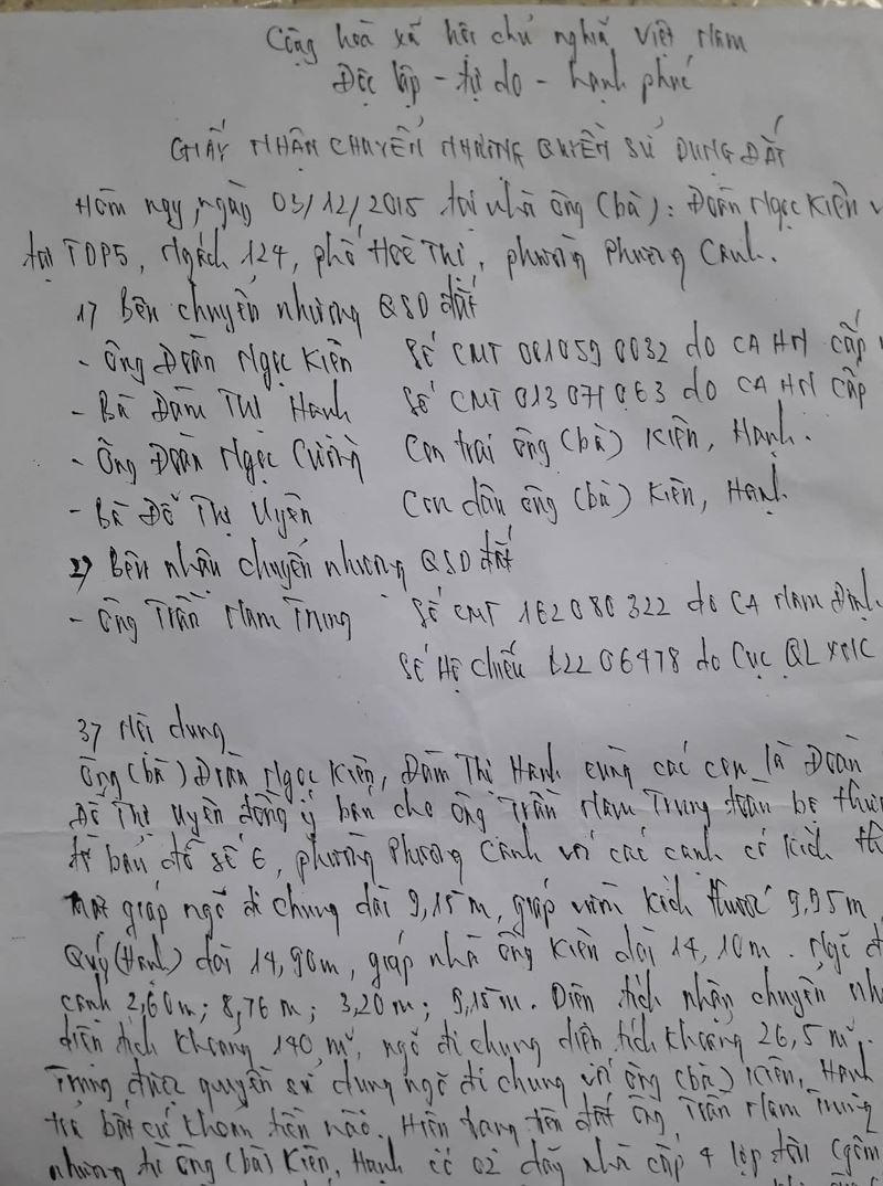 Khó hiểu cách trả lời của quận Nam Từ Liêm trước nghi vấn phường Phương Canh phù phép đất phần trăm thành đất thổ cư