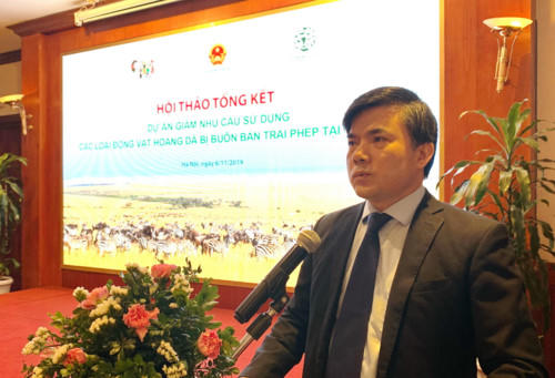 Học sinh tiểu học được học về bảo tồn động vật hoang dã nguy cấp