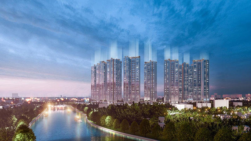 Những dự án bàn giao thực tế như phối cảnh của Sunshine Group