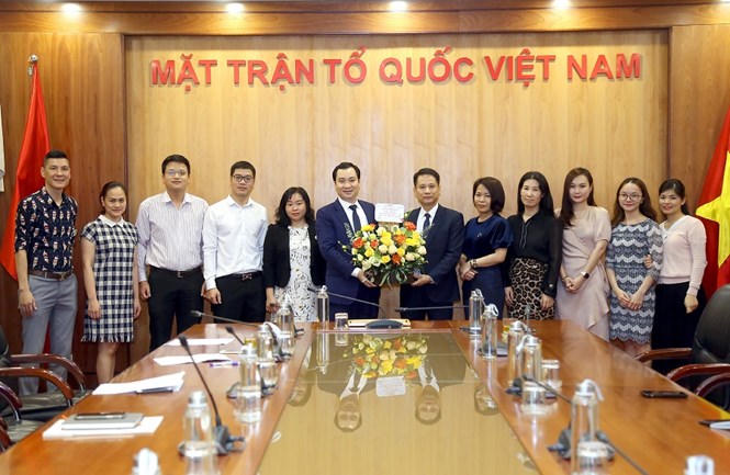 Nhà báo Trương Thành Trung được bổ nhiệm giữ cương vị Phó Tổng Biên tập Tạp chí Mặt trận