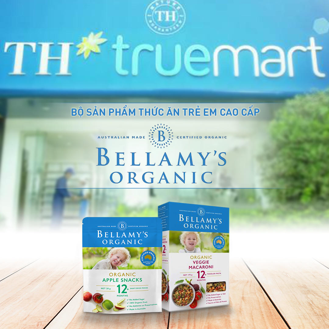 Bellamy’s Organic chính thức có mặt tại TH true mart