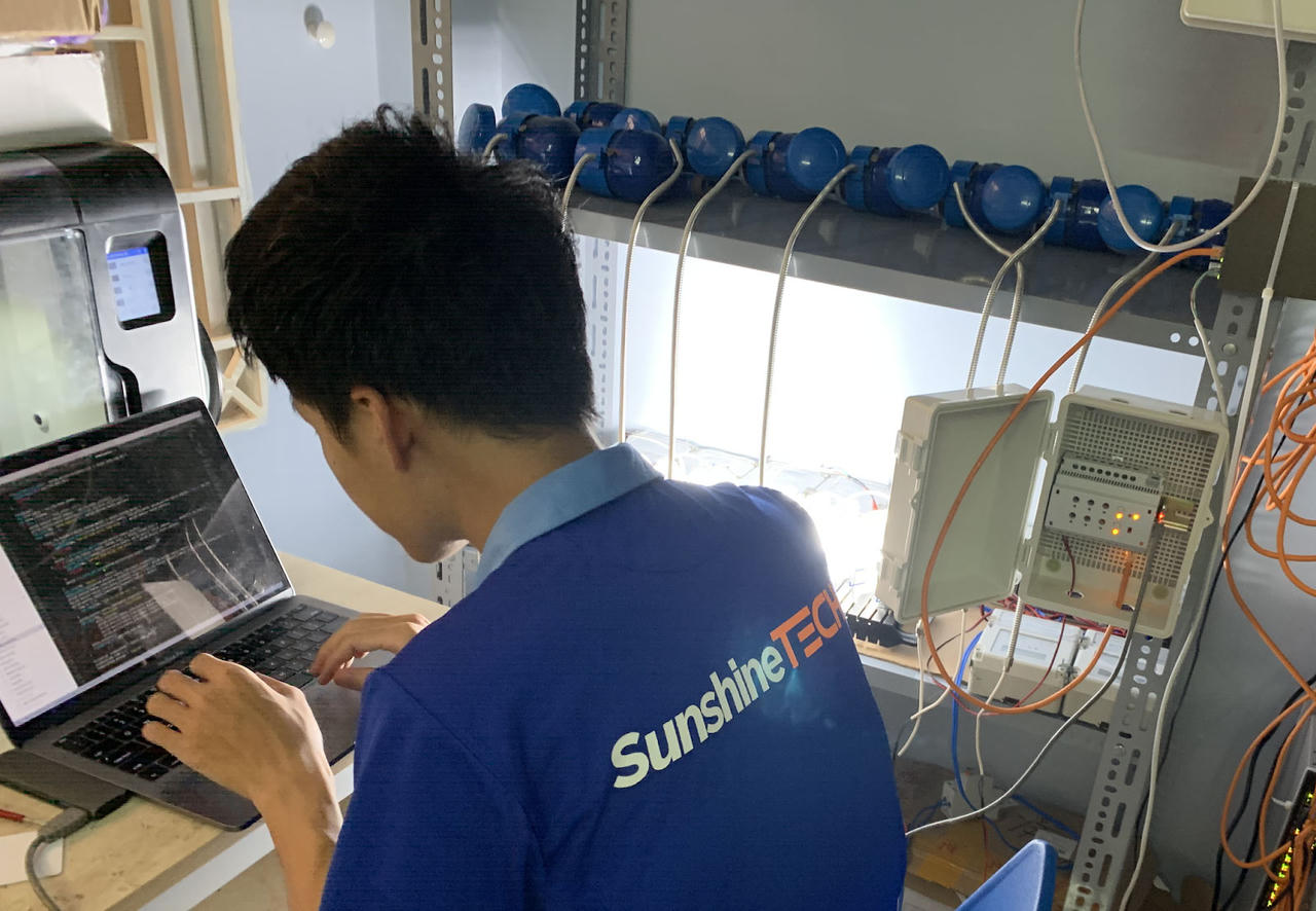 Ứng dụng theo dõi đồng hồ điện nước thông minh trong các căn hộ của Sunshine Group