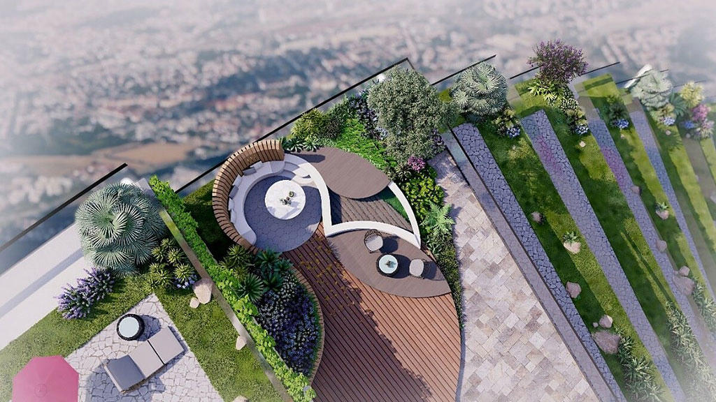 Sống rộng giữa tầng không tại Babylon Tower