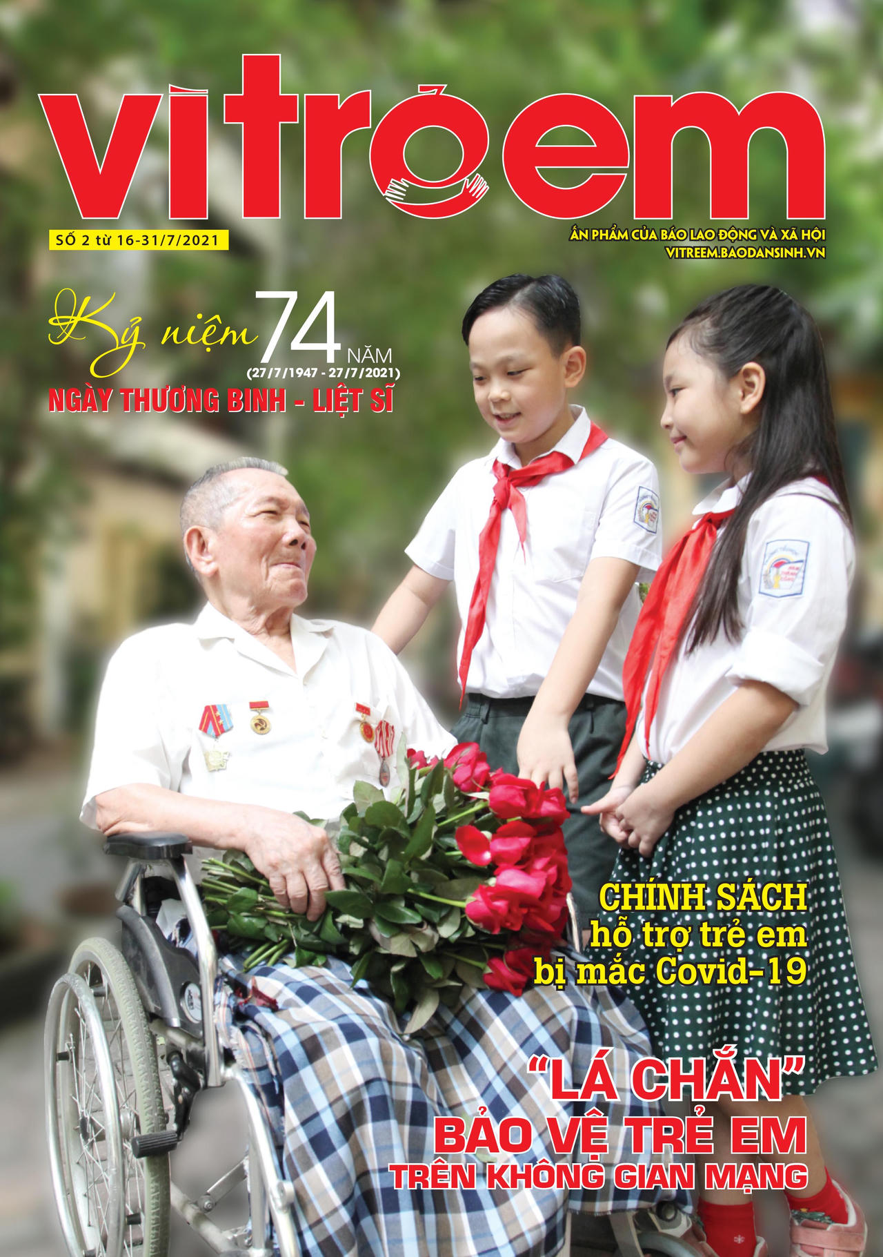 Báo Lao động và Xã hội ra mắt ấn phẩm “Vì trẻ em”