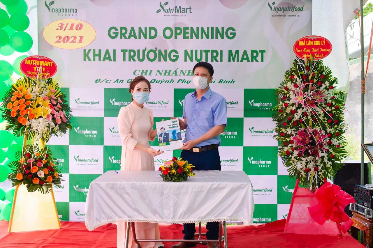 Khai trương Siêu thị Nutri Mart 171 tại Thái Bình
