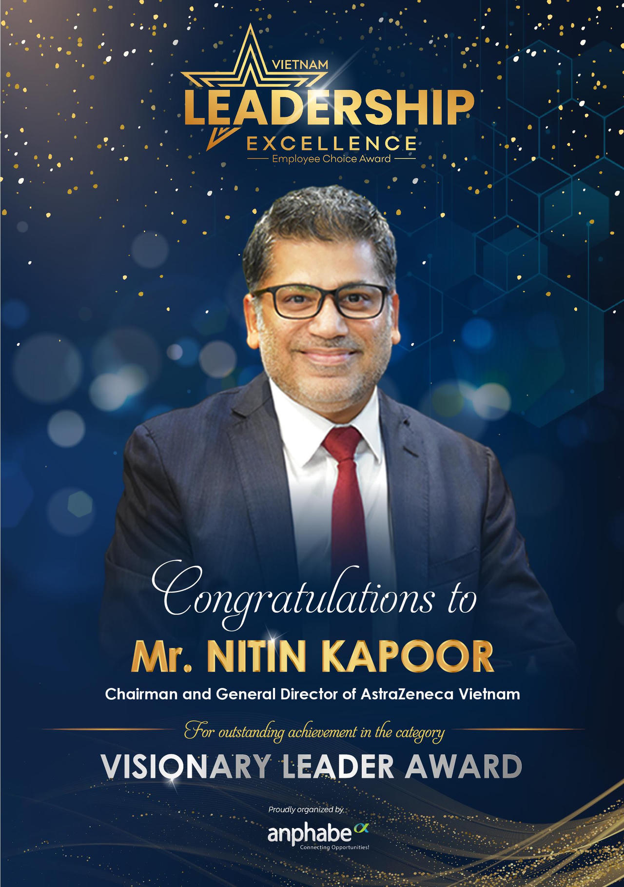 AstraZeneca Việt Nam nhận giải lãnh đạo xuất sắc và nhân sự xuất sắc trong chương trình Vietnam Excellence 2021