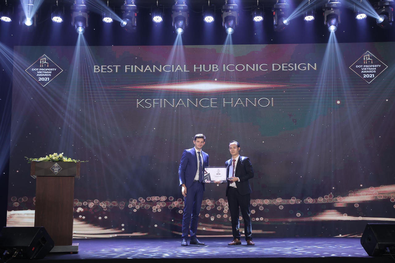 Tập đoàn KSFinance lập “hat-trick” tại Dot Property Vietnam Awards 2021