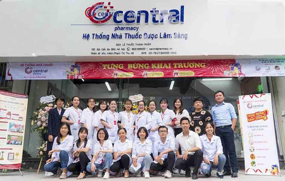 Nhà thuốc Trung Tâm Thuốc l Central Pharmacy - mang tâm huyết của người dược sĩ tới khách hàng