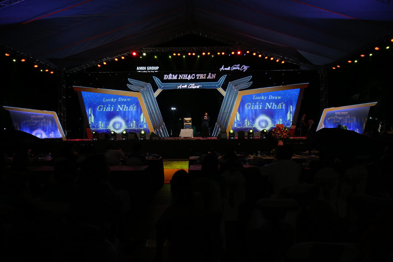 Tập đoàn AMDI gây ấn tượng mạnh khi tổ chức Đêm nhạc Tri ân khách hàng