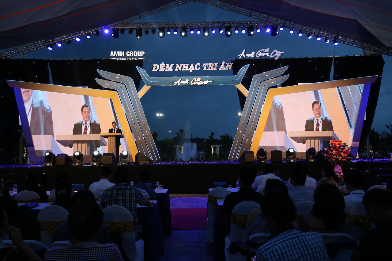 Tập đoàn AMDI gây ấn tượng mạnh khi tổ chức Đêm nhạc Tri ân khách hàng