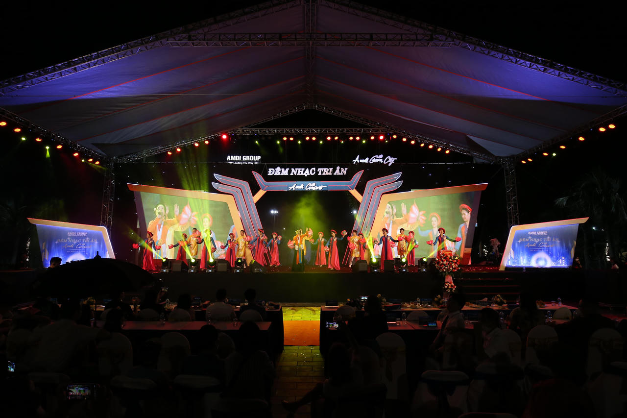 Tập đoàn AMDI gây ấn tượng mạnh khi tổ chức Đêm nhạc Tri ân khách hàng