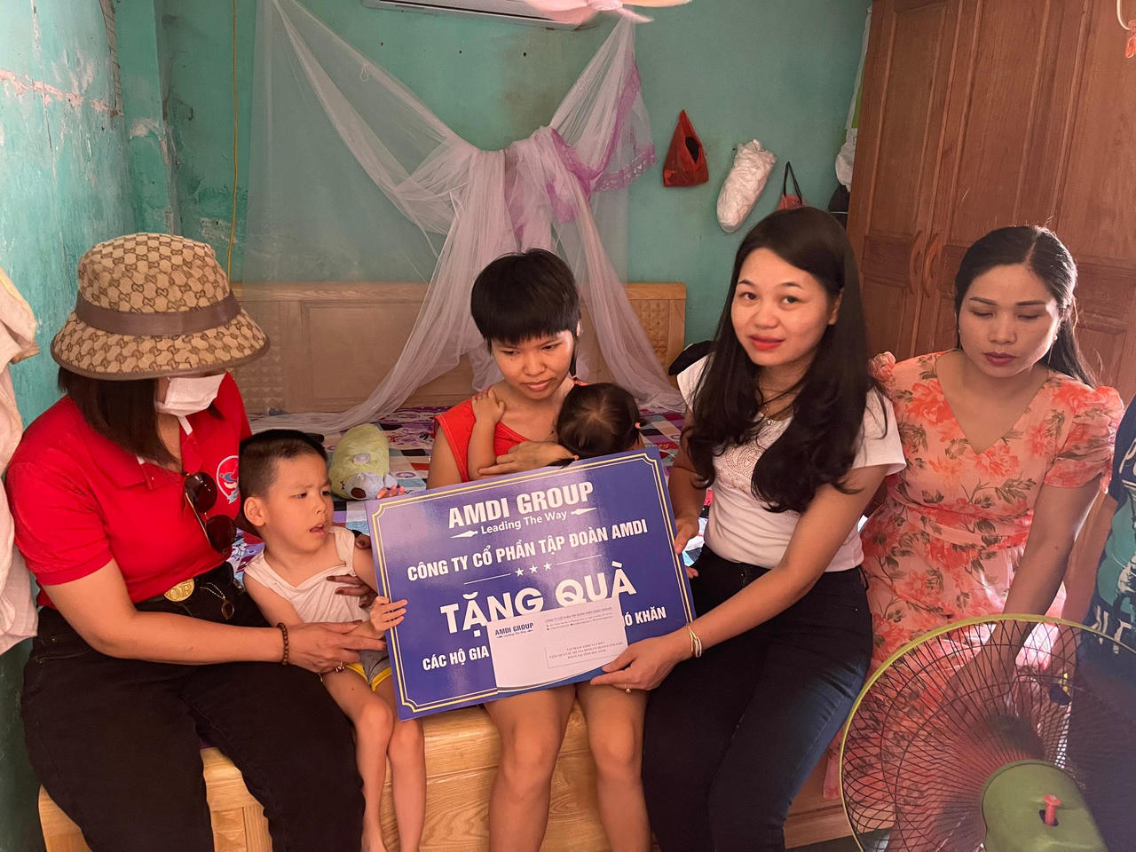 AMDI GROUP tặng quà các gia đình có hoàn cảnh khó khăn tại Bắc Ninh