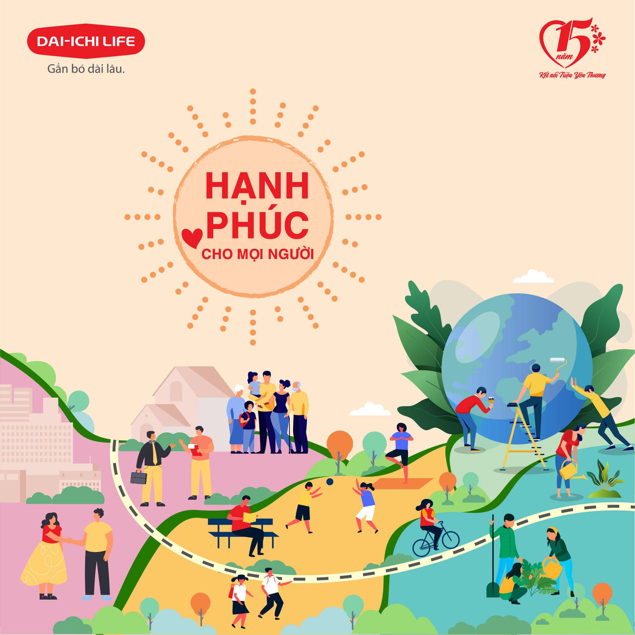 Dai-ichi Life Việt Nam ra mắt Dự án “Kết nối Triệu Yêu Thương – Hạnh phúc cho mọi người” 