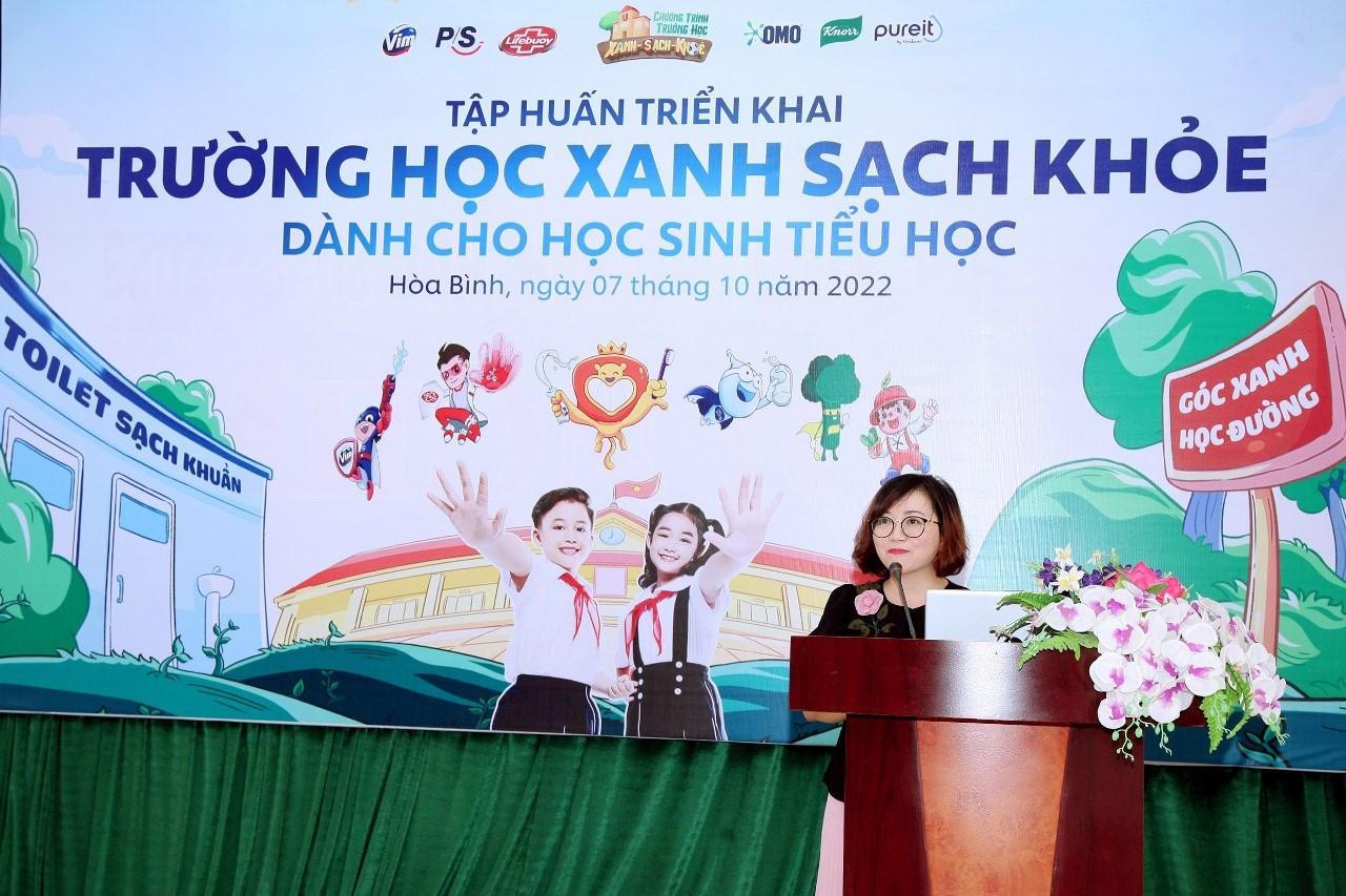 Unilever Việt Nam và Bộ GD&ĐT triển khai chương trình “Trường học Xanh - Sạch - Khỏe”