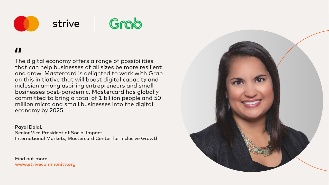 Mastercard và Grab ra mắt chương trình “Doanh nghiệp nhỏ, Ước mơ lớn”