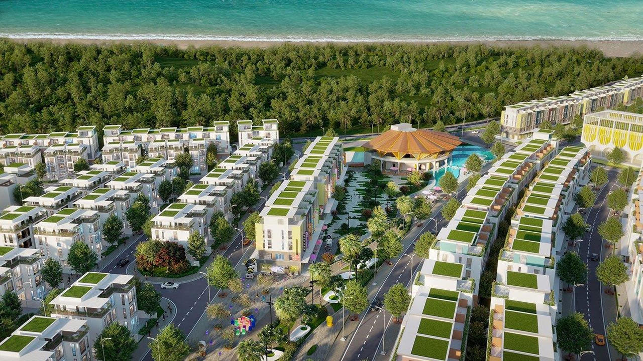 Phố mua sắm mang phong cách Hàn Quốc tại đảo ngọc