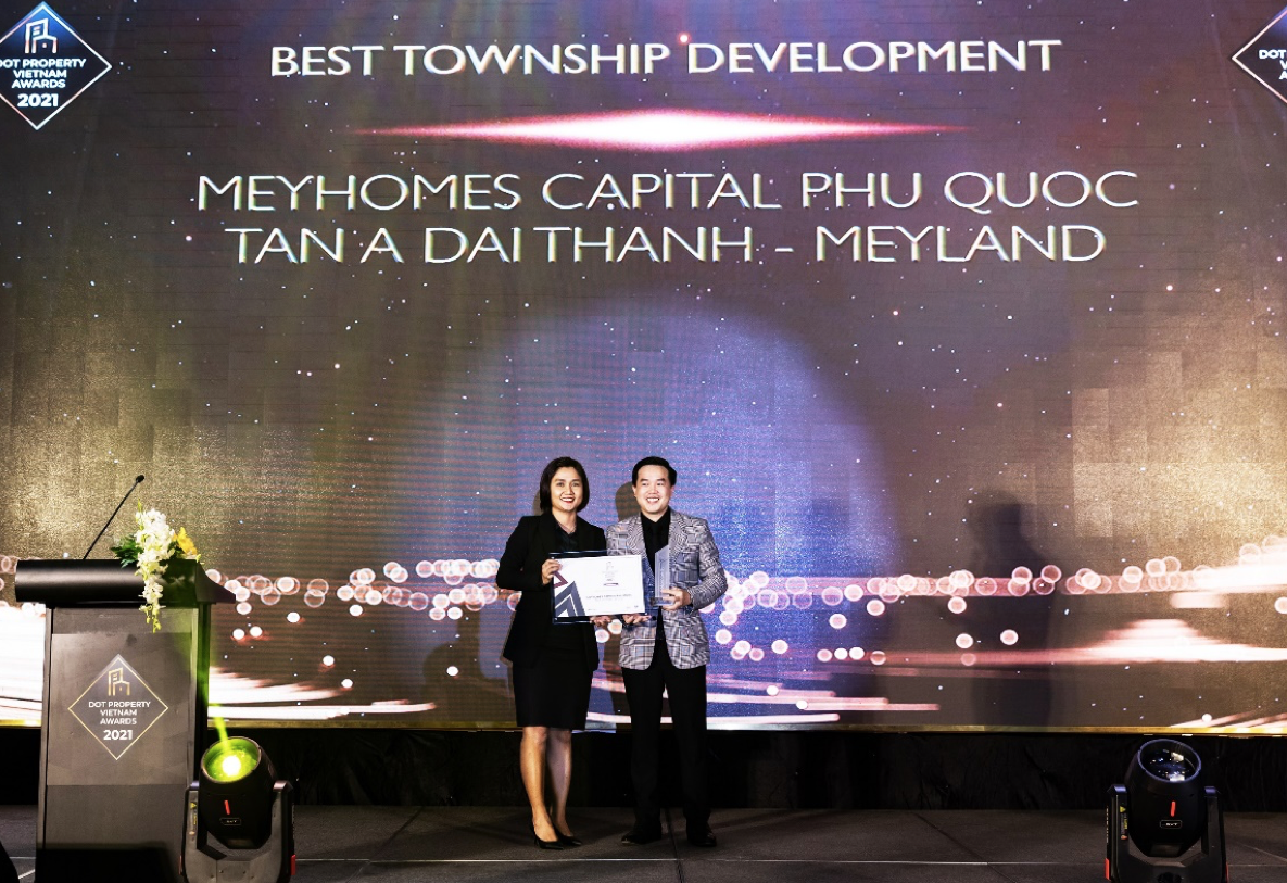 Tân Á Đại Thành thắng lớn tại Dot Property Vietnam Awards 2021