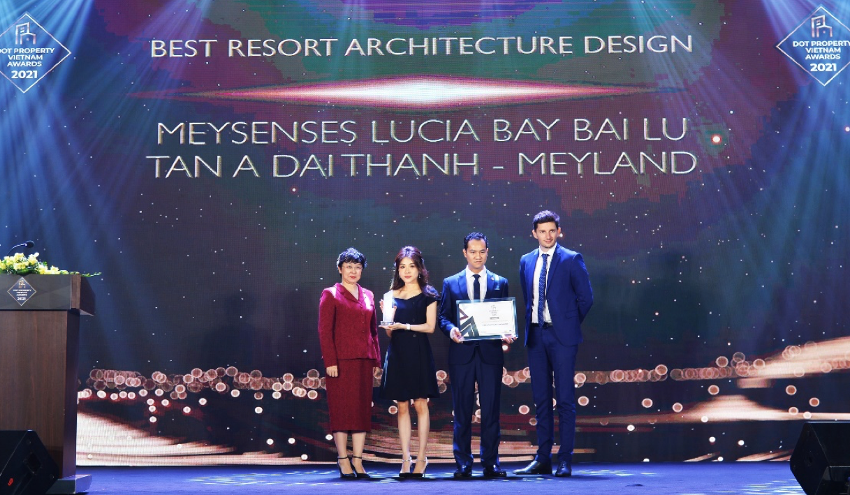 Tân Á Đại Thành thắng lớn tại Dot Property Vietnam Awards 2021