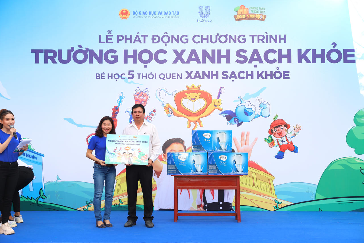 Unilever Việt Nam kêu gọi chung tay giải quyết vấn đề nhà vệ sinh tại các trường học