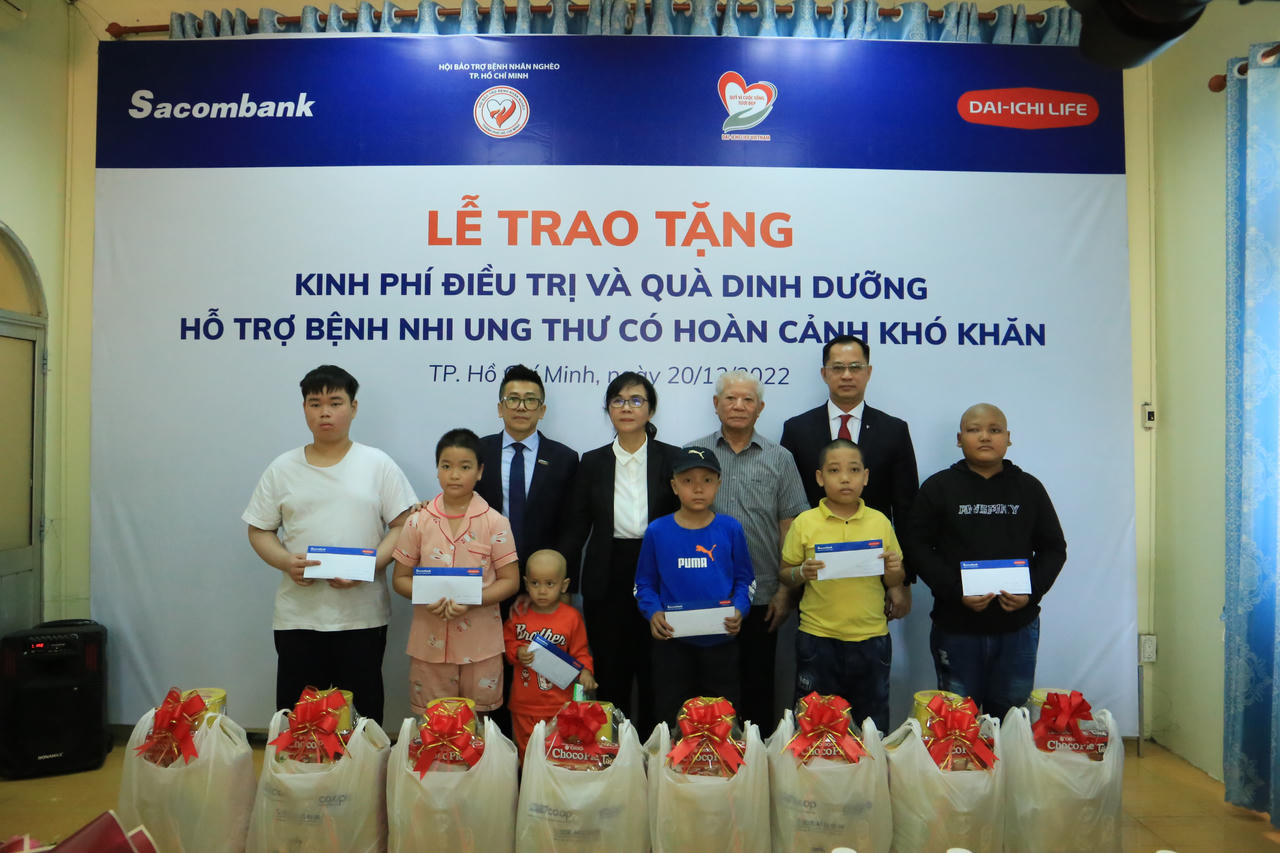 Dai-ichi Life Việt Nam và Sacombank triển khai chương trình “Kết nối triệu yêu thương - Hạnh phúc cho cộng đồng”