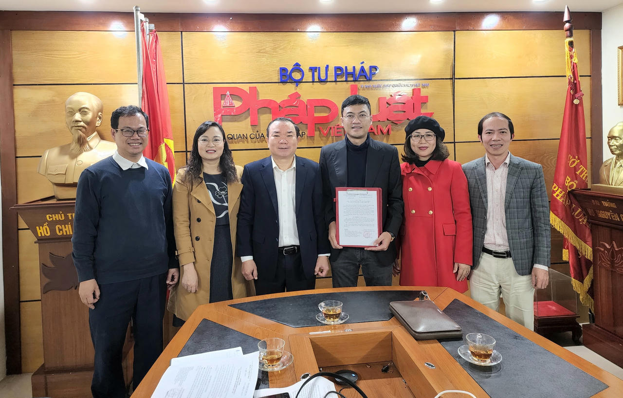 Đồng chí Hà Ánh Bình được chuẩn y giữ chức Phó Bí thư Đảng ủy Báo Pháp luật Việt Nam 