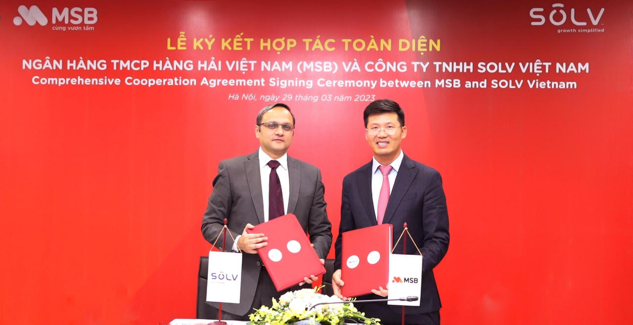 MSB và Solv hợp tác toàn diện giúp doanh nghiệp tiếp cận vốn dễ dàng trên nền tảng số