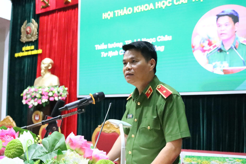 Xây dựng lực lượng Cảnh sát cơ động tiến thẳng lên hiện đại