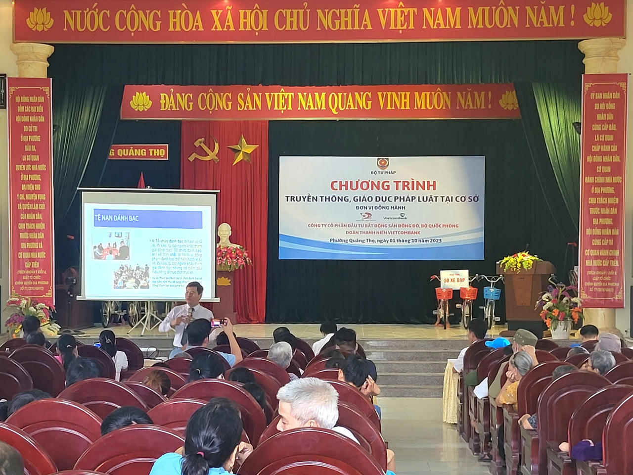 Bộ Tư pháp tổ chức truyền thông, phổ biến pháp luật hướng về cơ sở tại Thanh Hóa