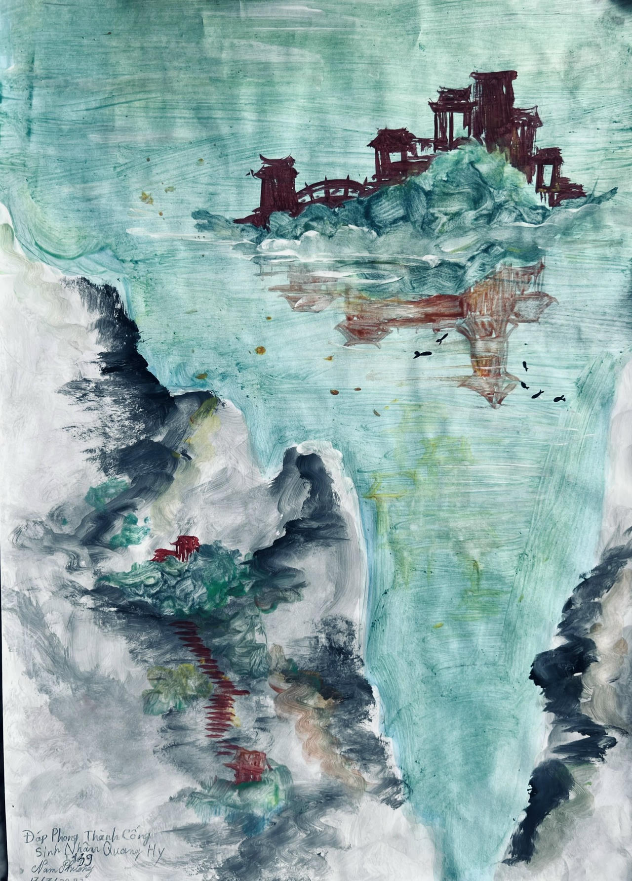 Sáng 21/10, khai mạc Triển lãm Mỹ thuật "Họa - Thơ đi sứ" của tác giả Phạm Nam Phương