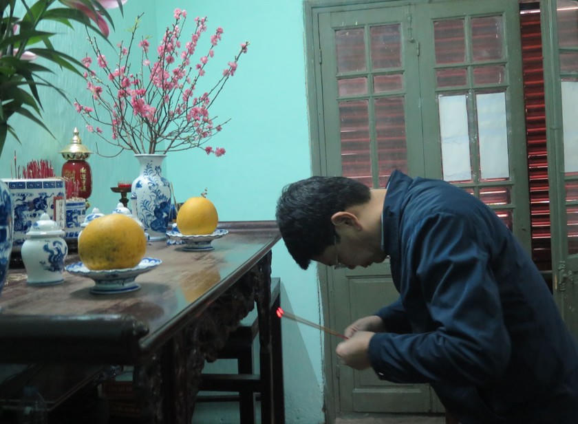 Lãnh đạo Bộ Tư pháp thăm, chúc Tết gia đình các đồng chí nguyên lãnh đạo Bộ