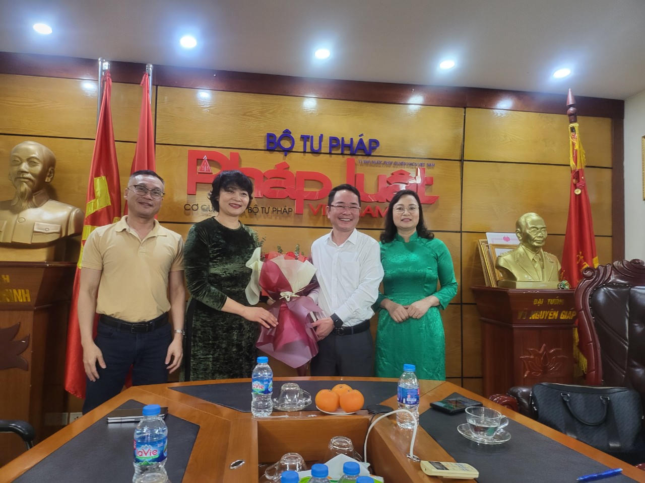 Công đoàn viên xuất sắc Báo Pháp luật Việt Nam được Công đoàn Bộ Tư pháp khen thưởng