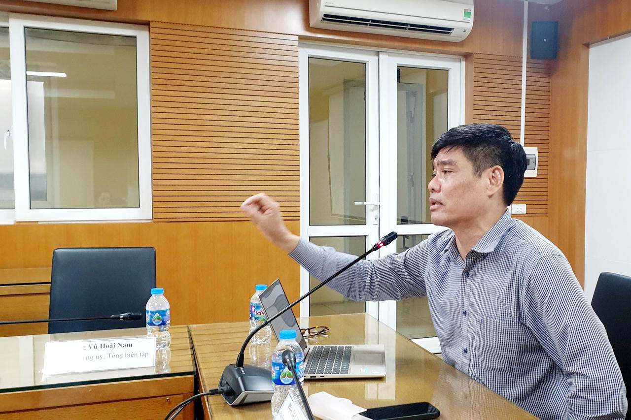 Đảng bộ Báo Pháp luật Việt Nam: Sinh hoạt chuyên đề về Quy định số 144-QĐ/TW của Bộ Chính trị