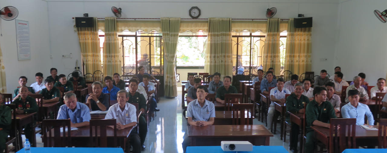 Cựu chiến binh Lê Văn Chương miệt mài đưa pháp luật đến với bà con người dân tộc thiểu số