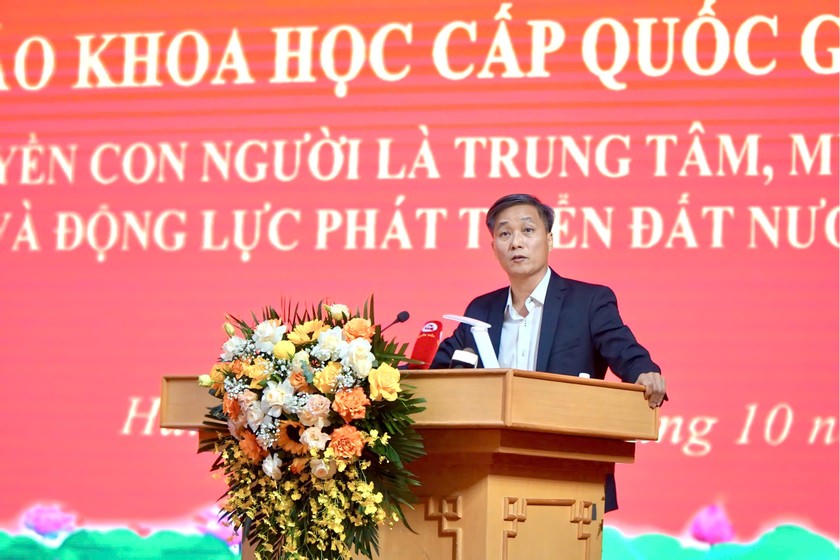 Thứ trưởng Nguyễn Khánh Ngọc: Con người là trung tâm, mục tiêu, chủ thể và động lực phát triển đất nước