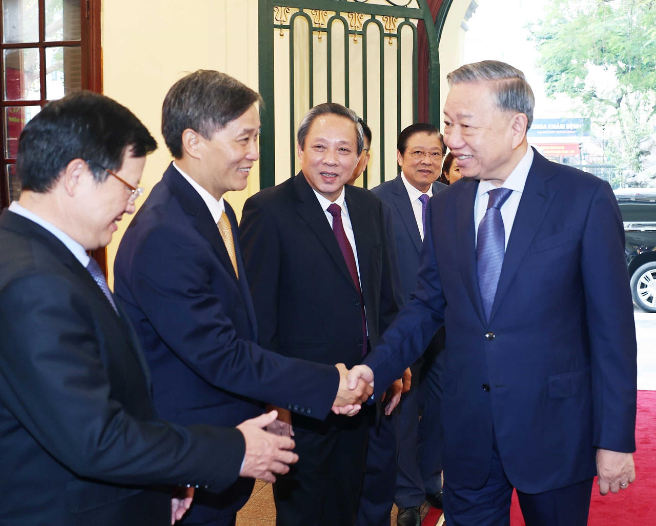 Tổng Bí thư Tô Lâm làm việc với Ban Cán sự Đảng Bộ Tư pháp