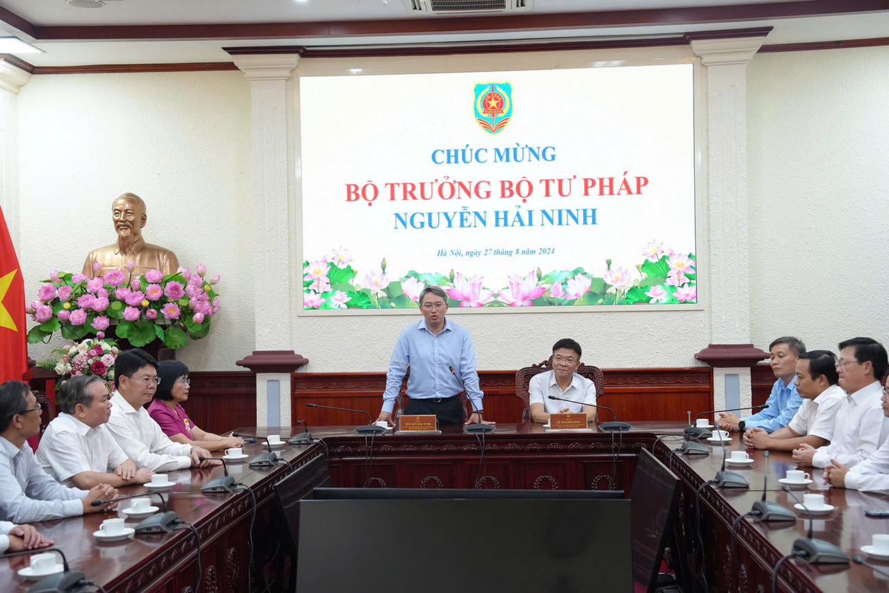 Bộ trưởng Nguyễn Hải Ninh và cơ duyên với ngành Tư pháp