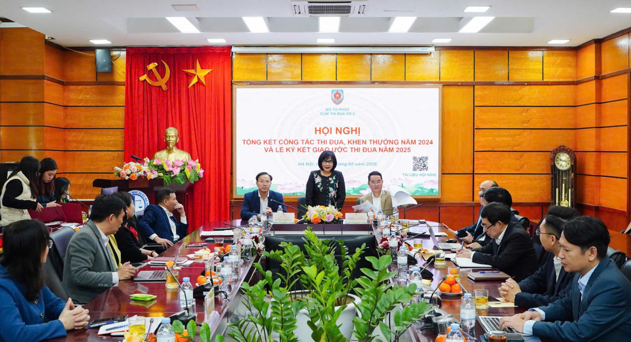 Cụm Thi đua số II: Phát động và triển khai thực chất, hiệu quả phong trào thi đua Bộ, ngành Tư pháp