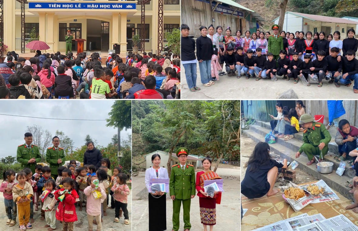 Lớp học Tiếng Anh miễn phí của Thiếu tá Công an “cắm bản” ở Nậm Nhùn