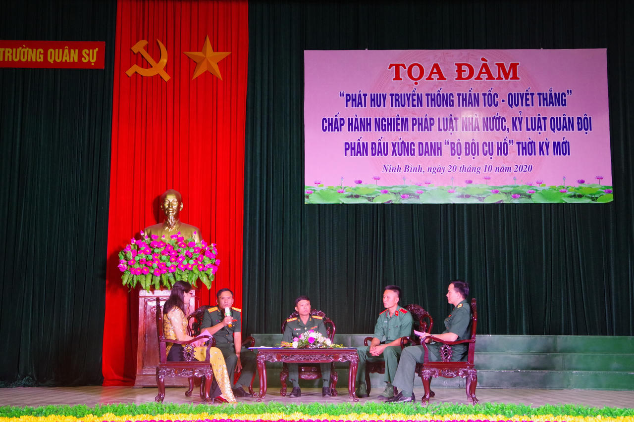 Trường Quân sự - Quân đoàn 1: Phấn đấu trở thành tập thể vững mạnh toàn diện về chấp hành pháp luật