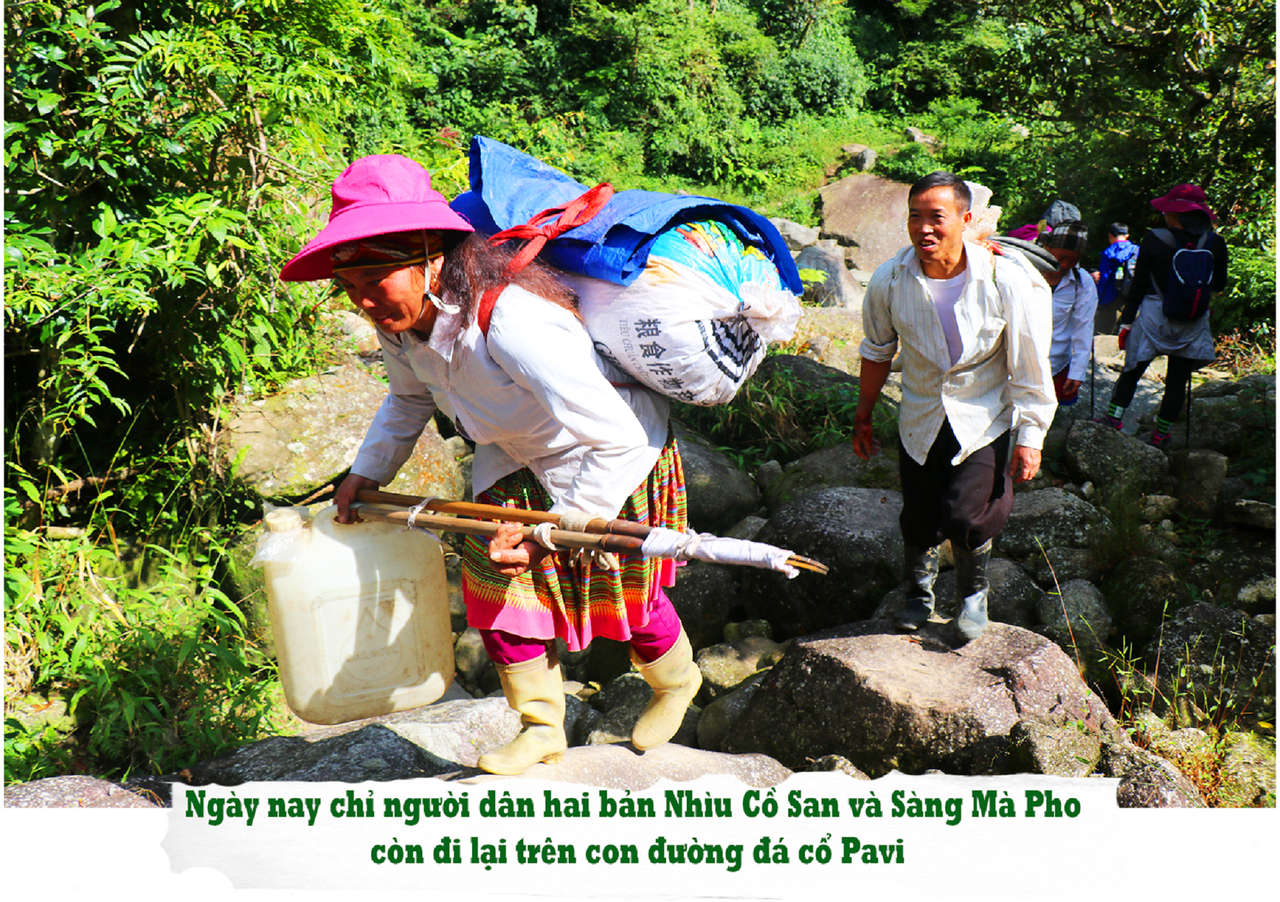 Đường đá cổ Pavi huyền thoại: Trầm tích giữa rừng thẳm