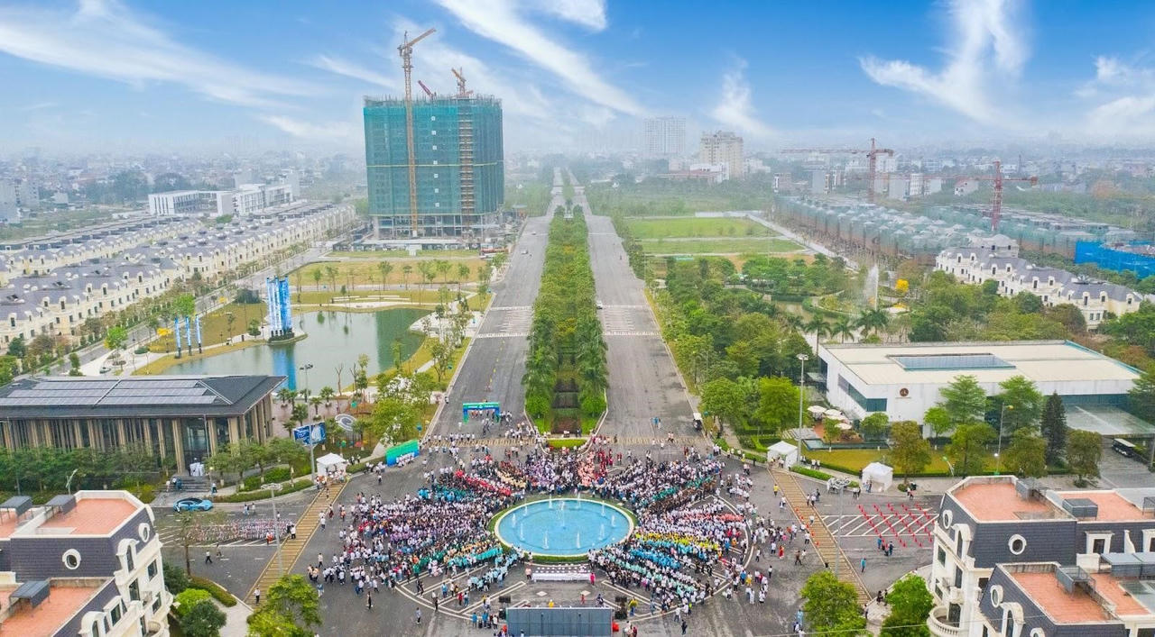 Khu đô thị Anlac Green Symphony “thổi bùng” sức nóng Hội thao “Lương Thế Vinh - Green Triathlon” 