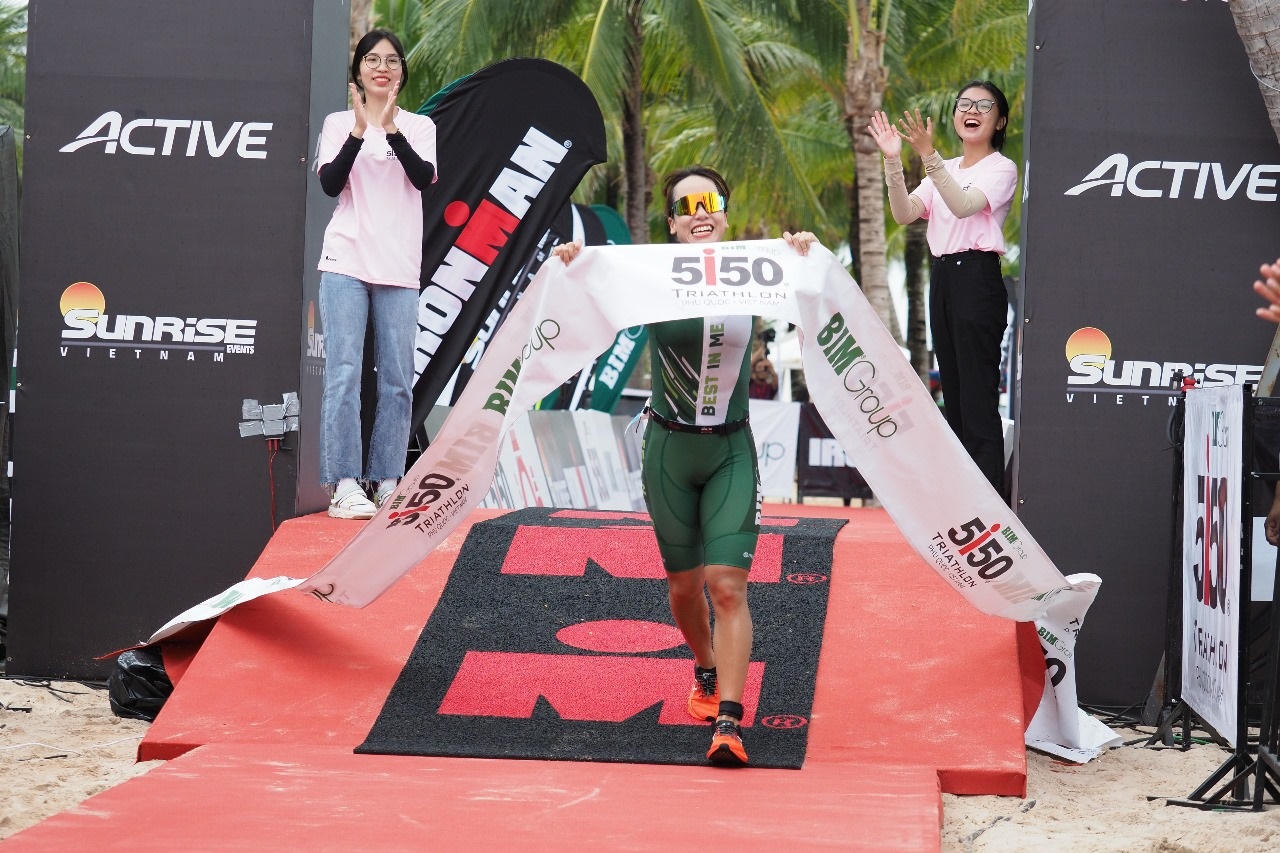 Vận động viên ấn tượng với công tác tổ chức giải BIM Group IRONMAN 70.3 Phú Quốc