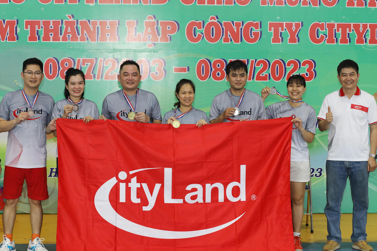 Muôn màu cảm xúc cùng Hội thao "Ngày hội CityLand" chào mừng 20 năm thành lập